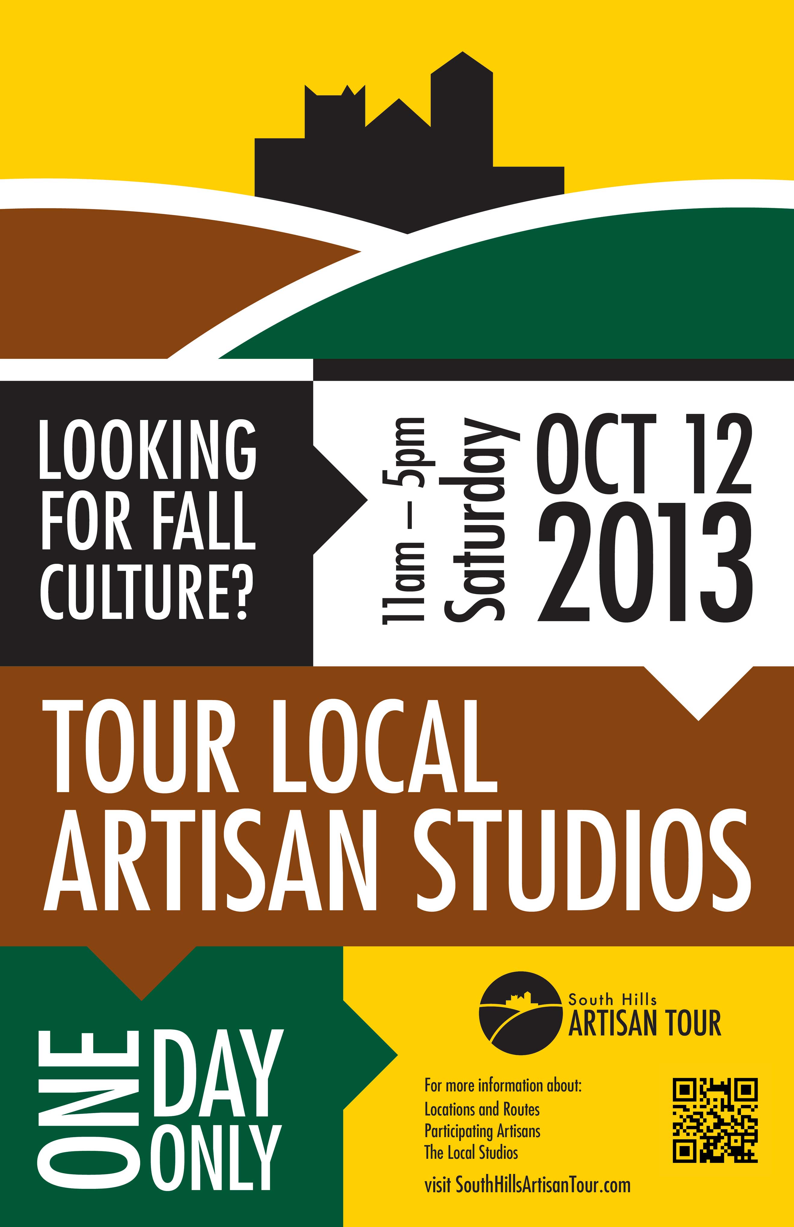 poster for South Hills Artisan Tour